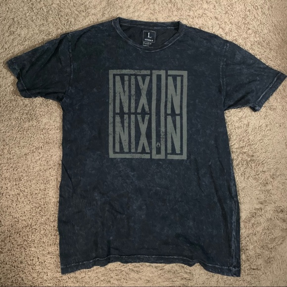 Nixon watches acid wash tee shirt - Picture 2 of 2